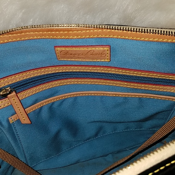 Dooney and Bourke Black Patent Leather Satchel - Picture 5 of 7